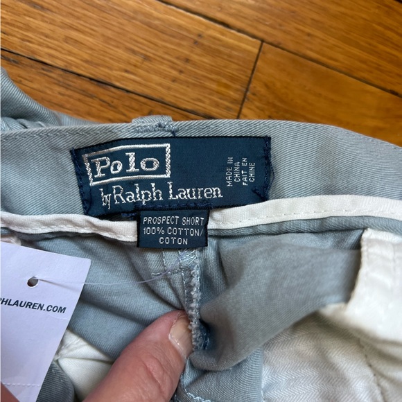 BRAND NEW NWT POLO BY RALPH LAUREN SAGE GREEN SHORTS - Picture 4 of 5